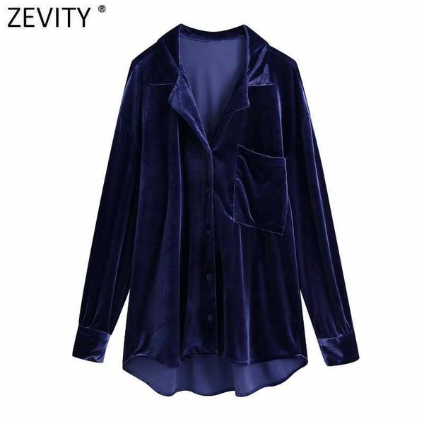 zevity women fashion turn down collar velvet smock blouse ladies pockets leisure loose kimono shirts chic blusas ls7420 210603, White
zevity women fashion turn down collar velvet smock blouse ladies pockets leisure loose kimono shirts chic blusas ls7420 210603, White