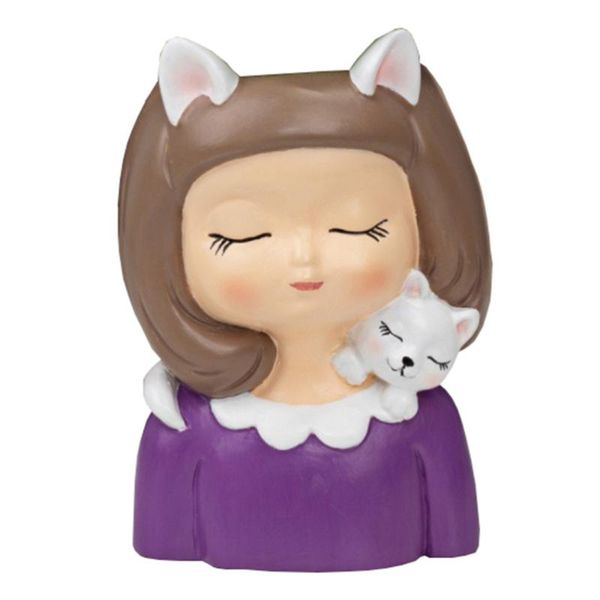 planters & pots 1pc girl figurine flowerpot resin home plants pot chic artware ornament purple
planters & pots 1pc girl figurine flowerpot resin home plants pot chic artware ornament purple