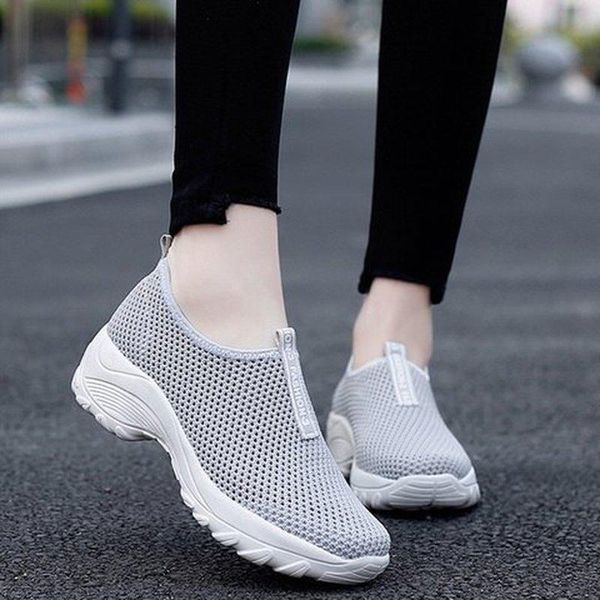dress shoes women summer pumps chunky mid heels wedges soft woman breathable mesh sneakers slip on female mujer sapato feminino d1196, Black
dress shoes women summer pumps chunky mid heels wedges soft woman breathable mesh sneakers slip on female mujer sapato feminino d1196, Black