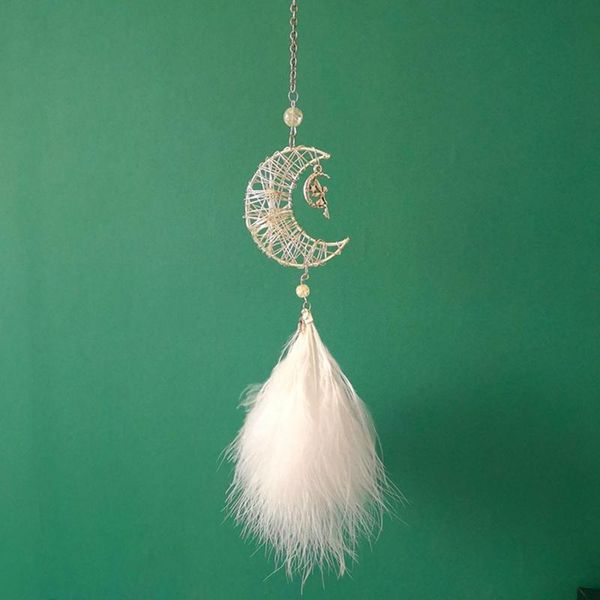 hollow moon feather dream catcher pendant stars and moon exquisite diy handmade pendant creative gifts
hollow moon feather dream catcher pendant stars and moon exquisite diy handmade pendant creative gifts