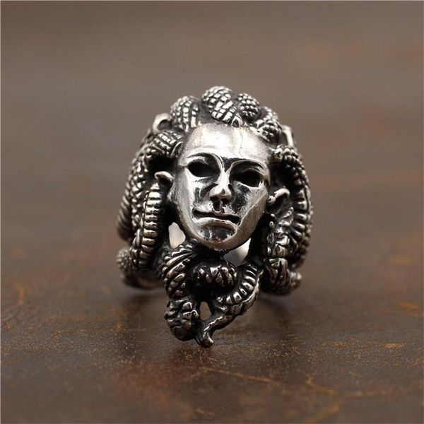 cluster rings national standard s925 sterling silver thai retro greek mythology snake beauty locomotive knight face index finger ring, Golden;silver
cluster rings national standard s925 sterling silver thai retro greek mythology snake beauty locomotive knight face index finger ring, Golden;silver