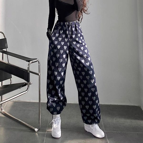 women's pants & capris love print high waist drawstring loose thin straight tube leggings sports workout casual trousers wide leg cf7c, Black;white
women's pants & capris love print high waist drawstring loose thin straight tube leggings sports workout casual trousers wide leg cf7c, Black;white