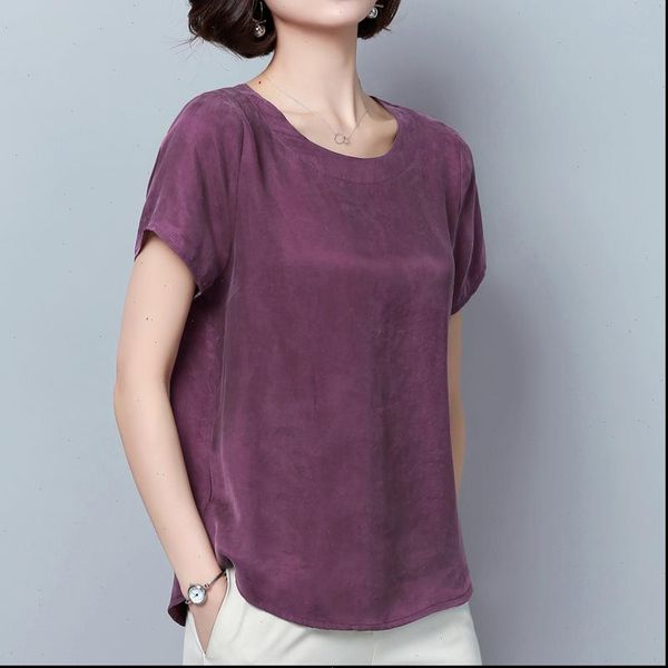 2021 summer casual loose half sleeve o neck 4xl women big size cupro silk blouses shirts lady monthers silk, White
2021 summer casual loose half sleeve o neck 4xl women big size cupro silk blouses shirts lady monthers silk, White