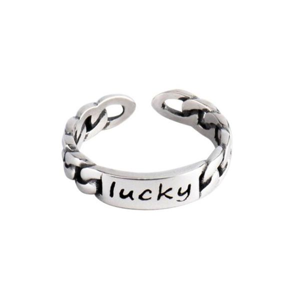 cluster rings ladies vintage punk chain ring 925 sterling silver lucky for women wedding band, Golden;silver
cluster rings ladies vintage punk chain ring 925 sterling silver lucky for women wedding band, Golden;silver