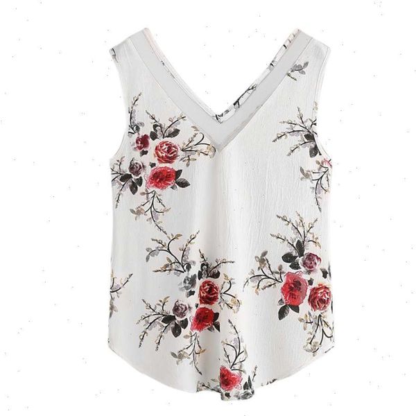 women floral casual sleeveless vest tank shirt cami funny short feminino camiseta d2500 drop shipping, White
women floral casual sleeveless vest tank shirt cami funny short feminino camiseta d2500 drop shipping, White