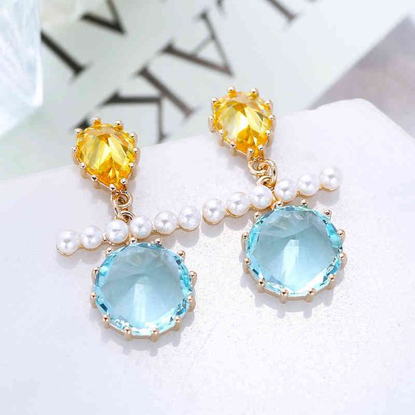 xiumeiyizu geometric glass beads water drop zirconia jewelry charms luxury women wedding party earrings, Golden
xiumeiyizu geometric glass beads water drop zirconia jewelry charms luxury women wedding party earrings, Golden
