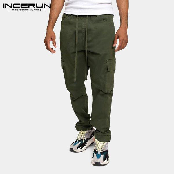 leisure multi pockets trousers incerun mens solid color cargo pants man loose jogger bottoms casual drowstring pantalones s-5xl, Black
leisure multi pockets trousers incerun mens solid color cargo pants man loose jogger bottoms casual drowstring pantalones s-5xl, Black