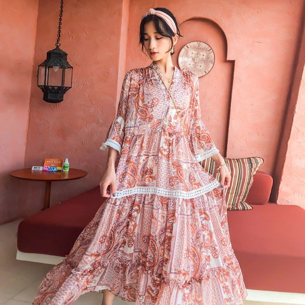 2021 new boho floral print women 2 piece spring v neck hollow out under outer dress retro chic vacation casual set 9dp0, Black;gray
2021 new boho floral print women 2 piece spring v neck hollow out under outer dress retro chic vacation casual set 9dp0, Black;gray