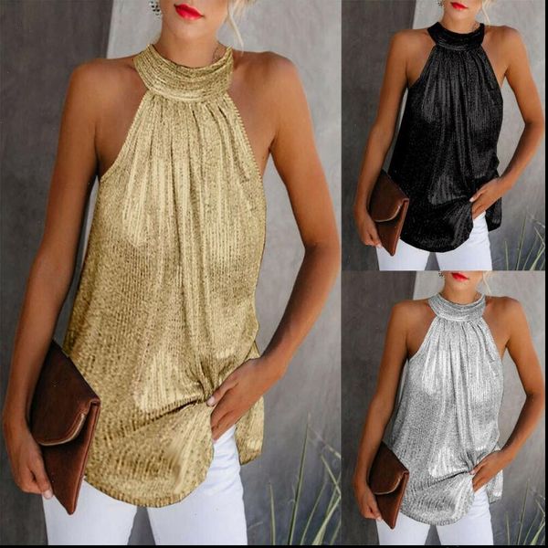 brand women shirts vadim gothic sequin blouse halter shirt office elegant ladies casual sleeveless loose mujer, White
brand women shirts vadim gothic sequin blouse halter shirt office elegant ladies casual sleeveless loose mujer, White