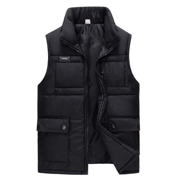 2021 new autumn winter vest jackets thick vests with pocket man sleeveless coats male warm cotton-padded waistcoat men gilet 0o20, Black;white
2021 new autumn winter vest jackets thick vests with pocket man sleeveless coats male warm cotton-padded waistcoat men gilet 0o20, Black;white