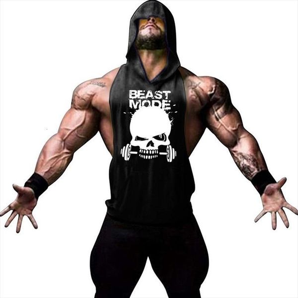 men gym bodybuilding stringer mens tank 100% cotton fitness training hooded vest muscle guys sleeveless gyms hoodie, White;black
men gym bodybuilding stringer mens tank 100% cotton fitness training hooded vest muscle guys sleeveless gyms hoodie, White;black