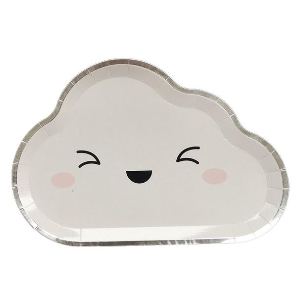 disposable dinnerware cartoon white cloud shape tableware gradient paper dinner plate children's birthday party picnic decoration suppl
disposable dinnerware cartoon white cloud shape tableware gradient paper dinner plate children's birthday party picnic decoration suppl