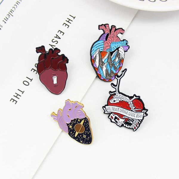 fashion trend heart combination badge switch heart planet heart personalized brooch jewelry, Gray
fashion trend heart combination badge switch heart planet heart personalized brooch jewelry, Gray