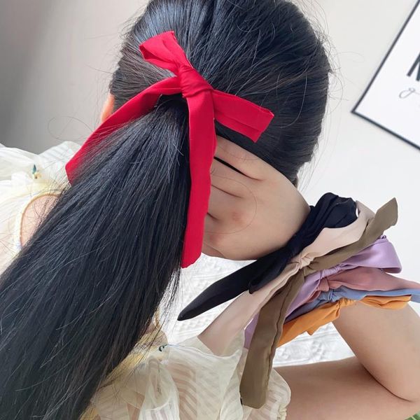 hair accessories girl's chiffion bow scrunchies women basic bands ponytail holder, Slivery;white
hair accessories girl's chiffion bow scrunchies women basic bands ponytail holder, Slivery;white