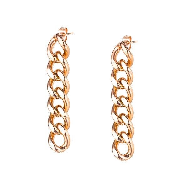 charm earrings for womens simple rose golden sliver chain fashion titanium stainless steel personality jewelry lovers girl gifts ge666
charm earrings for womens simple rose golden sliver chain fashion titanium stainless steel personality jewelry lovers girl gifts ge666
