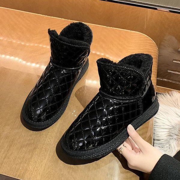 boots more warm women's for fall/winter 2021 fashion and comfortable snow with round toe women, Black
boots more warm women's for fall/winter 2021 fashion and comfortable snow with round toe women, Black