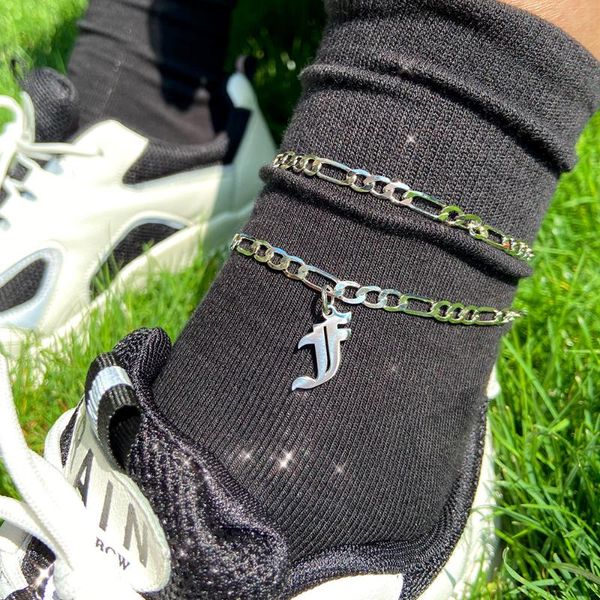 anklets just feel silver color a-z stainless steel alphabet bracelets for women adjustable initial letter foot jewelry, Red;blue
anklets just feel silver color a-z stainless steel alphabet bracelets for women adjustable initial letter foot jewelry, Red;blue