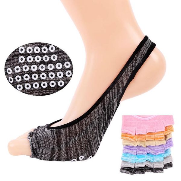 zhenjiliu sports socks women cotton open toes backless yoga style non-slip dance ladies spring summer pilates girls mkg815, Black
zhenjiliu sports socks women cotton open toes backless yoga style non-slip dance ladies spring summer pilates girls mkg815, Black