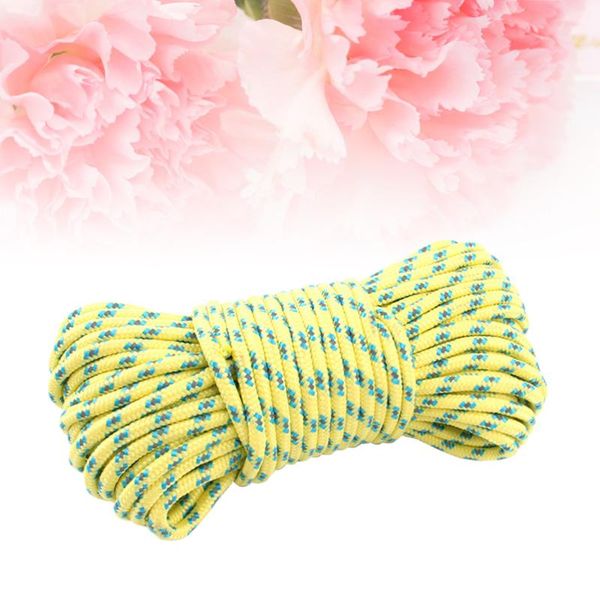 20m 5mm durable thickened reflective outdoor survival paracord parachute cord lanyard rope (yellow)
20m 5mm durable thickened reflective outdoor survival paracord parachute cord lanyard rope (yellow)