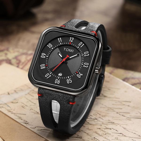 wristwatches casual wristwatch square dial wide strap men's quartz watch male clock unique big men watches montre homme, Slivery;brown
wristwatches casual wristwatch square dial wide strap men's quartz watch male clock unique big men watches montre homme, Slivery;brown