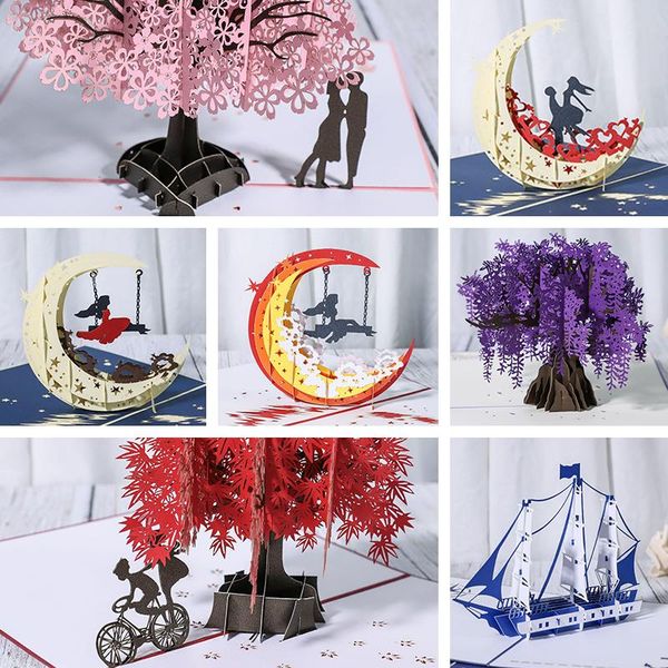 3d anniversary card/pop up card red maple handmade gifts couple thinking of you card wedding party love valentines day greeting card yl0231
3d anniversary card/pop up card red maple handmade gifts couple thinking of you card wedding party love valentines day greeting card yl0231