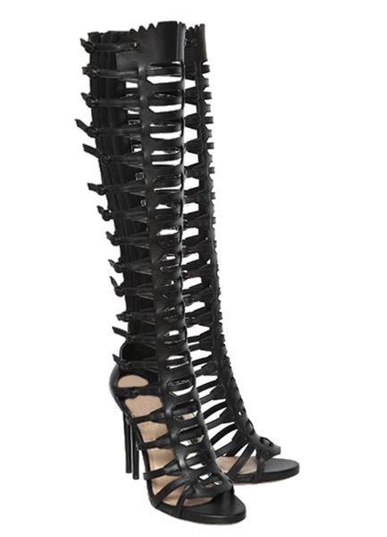 sandals gladiator roman shoes women's high heels hollow out cool boots black handmade genuine leather thin pumps
sandals gladiator roman shoes women's high heels hollow out cool boots black handmade genuine leather thin pumps