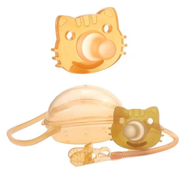 pacifiers# baby kids boy girl silicone cat dummy pacifier soother nipple toy strap chain clip storage box holder born gifts e06f
pacifiers# baby kids boy girl silicone cat dummy pacifier soother nipple toy strap chain clip storage box holder born gifts e06f