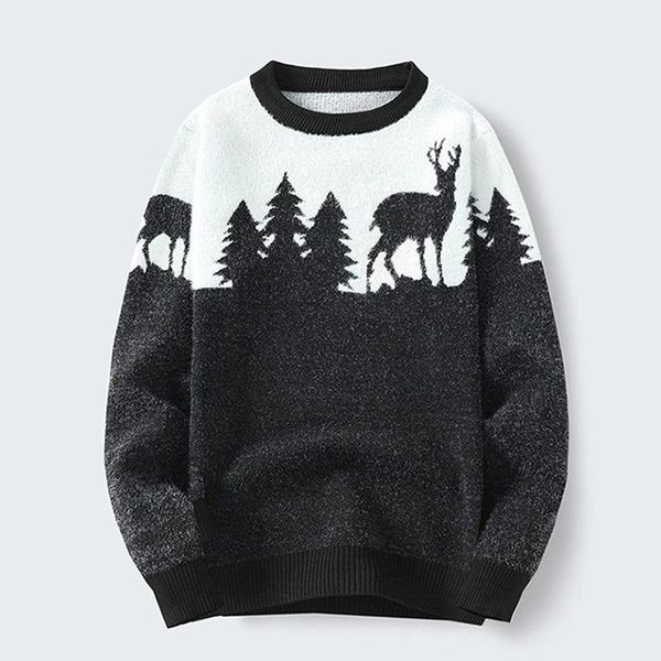 men's vests 2021 fashion sweater o-neck long sleeve for men christmas style printed pullover male ropa hombre, Black;white
men's vests 2021 fashion sweater o-neck long sleeve for men christmas style printed pullover male ropa hombre, Black;white