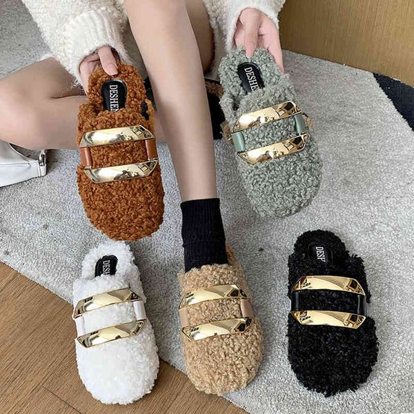 slippers low rivet shoes fold covers toe skin slippers of woman flip flops slides flat teddy massage with basic rubber metal decoration nyhh, Black
slippers low rivet shoes fold covers toe skin slippers of woman flip flops slides flat teddy massage with basic rubber metal decoration nyhh, Black