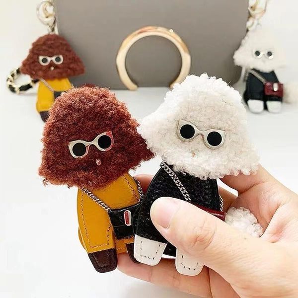 keychains pure handmade cute teddy dog keychain wool fur leather animal puppy keyring car bag charms trinket chaveiros accessories pendant, Silver
keychains pure handmade cute teddy dog keychain wool fur leather animal puppy keyring car bag charms trinket chaveiros accessories pendant, Silver