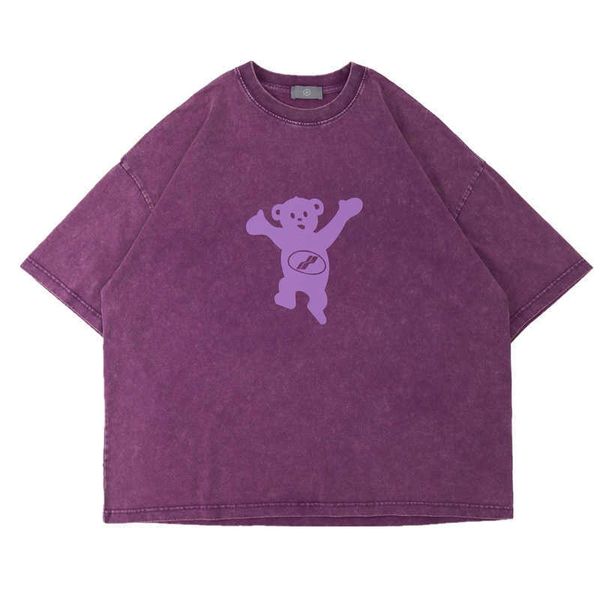 men's t-shirts we11done21ss new teddy bear wash old loose men's and women's short sleeve t-shirt os version, White;black
men's t-shirts we11done21ss new teddy bear wash old loose men's and women's short sleeve t-shirt os version, White;black