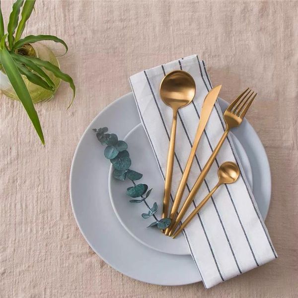 kcasa 4pcs/set tableware polished cutlery stainless steel dining flatware kit dinnerware party gift black golden silver
kcasa 4pcs/set tableware polished cutlery stainless steel dining flatware kit dinnerware party gift black golden silver