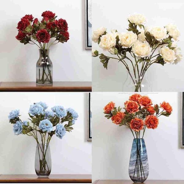 decorative flowers & wreaths 1 branch colorful peony silk artificial living flower decor autumn home fake wedding for diy garden roo q1c2
decorative flowers & wreaths 1 branch colorful peony silk artificial living flower decor autumn home fake wedding for diy garden roo q1c2