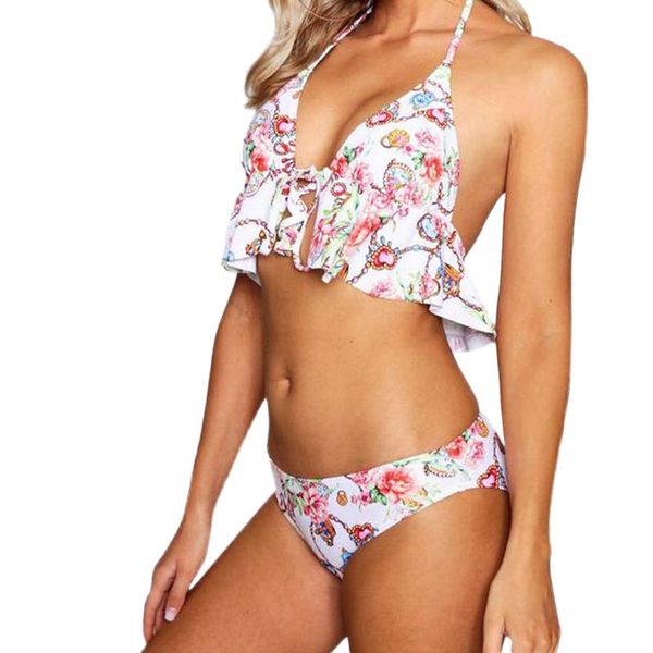 women's swimwear muqgew push up bikini female printing swimsuits separate retro swimsuit beachwear womens biquini 2021, White;black
women's swimwear muqgew push up bikini female printing swimsuits separate retro swimsuit beachwear womens biquini 2021, White;black