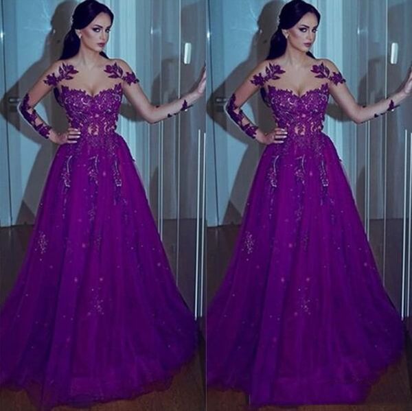 a line elegant long sleeve muslim evening dress lace applique zuhair murad prom gowns formal beaded vestidos de fies, Black;red
a line elegant long sleeve muslim evening dress lace applique zuhair murad prom gowns formal beaded vestidos de fies, Black;red