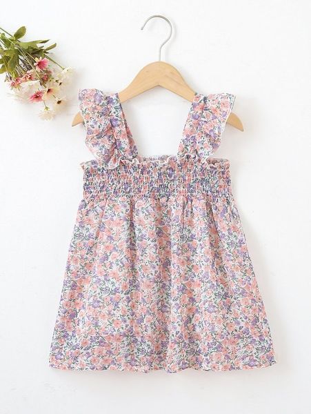 toddler girls allover floral print shirred ruffle trim chiffon dress she, Red;yellow
toddler girls allover floral print shirred ruffle trim chiffon dress she, Red;yellow