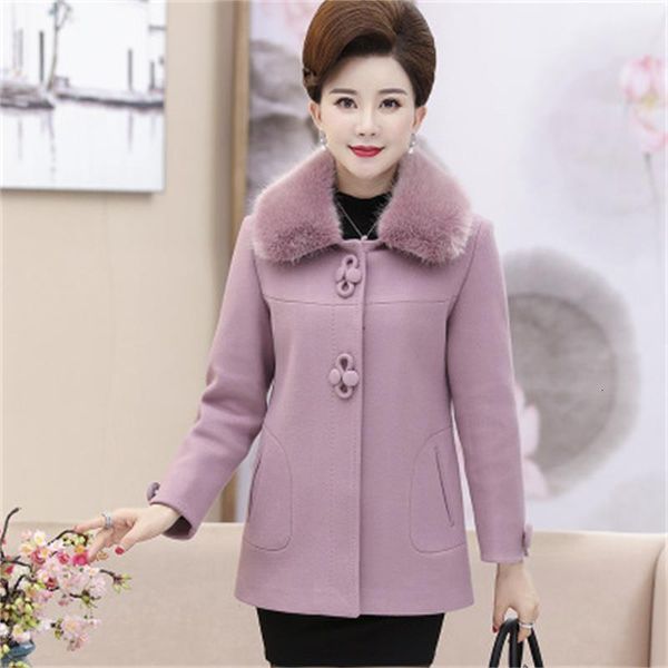 new fashion short autumn and winter wear ladies woolen jacket in the middle-aged ms lean savage 5c6e, Black
new fashion short autumn and winter wear ladies woolen jacket in the middle-aged ms lean savage 5c6e, Black