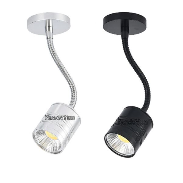 wall lamps led spot lights 5w cob 220v 110v flexible tube ceiling hose track light for jewelry showcase counter/exhibition
wall lamps led spot lights 5w cob 220v 110v flexible tube ceiling hose track light for jewelry showcase counter/exhibition