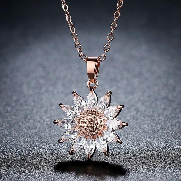 zircon sunflower women necklace flower pendant silver color clavicle chain girlfriend jewelry party wedding charm gift
zircon sunflower women necklace flower pendant silver color clavicle chain girlfriend jewelry party wedding charm gift