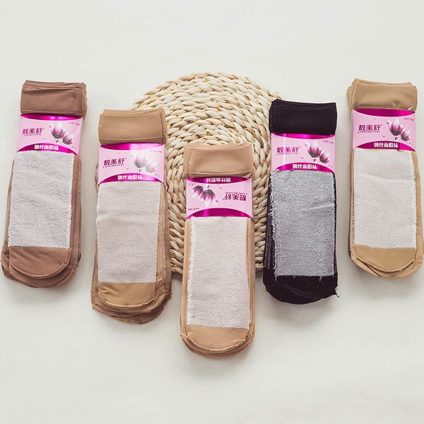 spring and autumn women's velvet thickened breathable anti slip massage bottom stockings children's sole cotton c0224, Black;white
spring and autumn women's velvet thickened breathable anti slip massage bottom stockings children's sole cotton c0224, Black;white