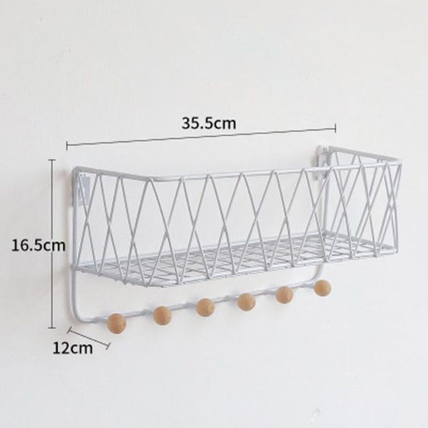 hooks & rails iron wall storage shelf hook frame hanging rack home display art decoration basket mesh partition wrought organizer
hooks & rails iron wall storage shelf hook frame hanging rack home display art decoration basket mesh partition wrought organizer