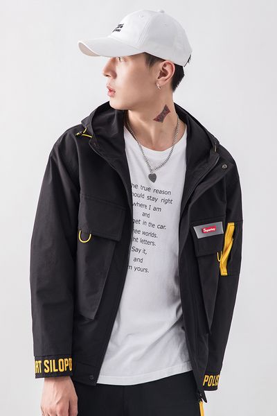 fashionable tooling multi-pocket men's and youth casual hooded jacket kg-48, Black;brown
fashionable tooling multi-pocket men's and youth casual hooded jacket kg-48, Black;brown