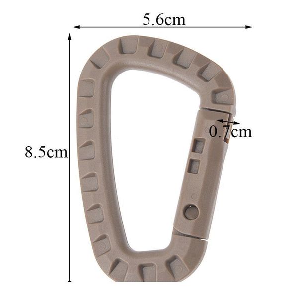 5pcs military outdoor bag camping climbing accessoriestactical outdoor carabiner hook backpack d buckle 8.5cm jlleox
5pcs military outdoor bag camping climbing accessoriestactical outdoor carabiner hook backpack d buckle 8.5cm jlleox