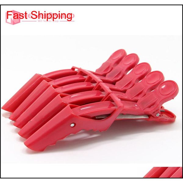 wholesale- 5pcs lot black red hairdressing salon sectioning clamp crocodile hair clips hairpin grip 4 multi-color jllybe xhhair
wholesale- 5pcs lot black red hairdressing salon sectioning clamp crocodile hair clips hairpin grip 4 multi-color jllybe xhhair