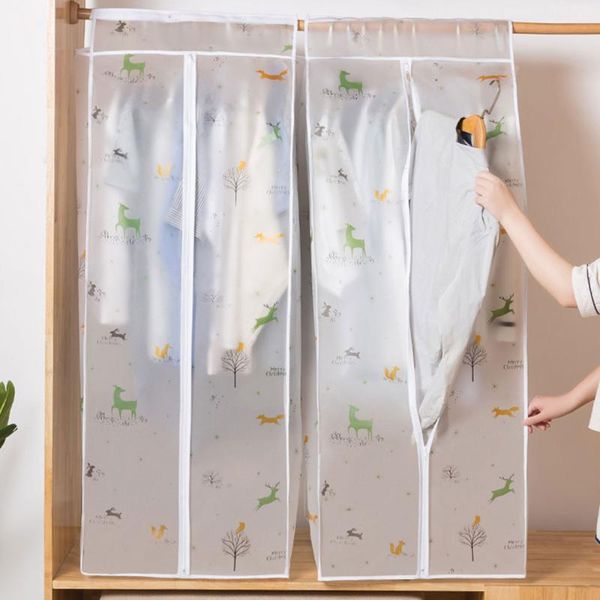 clothing & wardrobe storage peva clothes shoulder rack cover for home bedroom suit coat dress organizer dustproof protector
clothing & wardrobe storage peva clothes shoulder rack cover for home bedroom suit coat dress organizer dustproof protector
