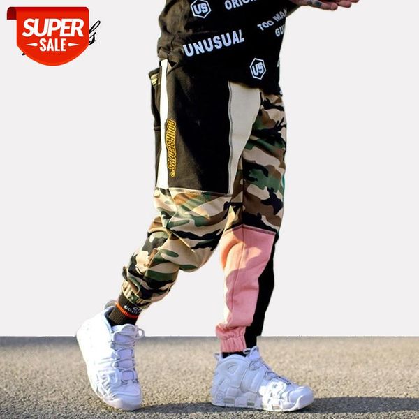 color block patchwork camouflage fashion jogger sweatpants men 2018 hip hop personal streetwear elastic cargo style pants pencil #y46o, Black
color block patchwork camouflage fashion jogger sweatpants men 2018 hip hop personal streetwear elastic cargo style pants pencil #y46o, Black