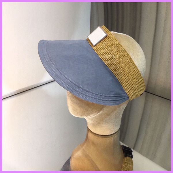 new fashion visor women cap mens designer caps empty hats summer sunshade bucket hat baseball cap casquette adjustable outdoor d217211f, Blue;gray
new fashion visor women cap mens designer caps empty hats summer sunshade bucket hat baseball cap casquette adjustable outdoor d217211f, Blue;gray