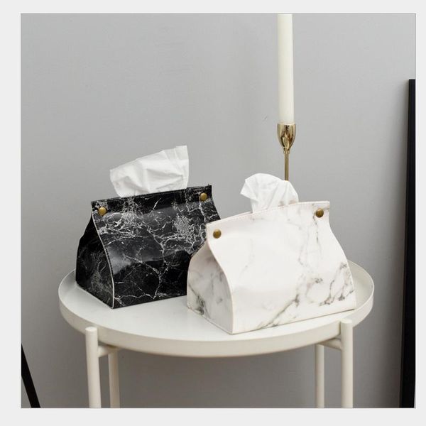 tissue boxes & napkins case box container pu leather 2 color marble pattern napkin holder papers bag cosmetic pouch organizer
tissue boxes & napkins case box container pu leather 2 color marble pattern napkin holder papers bag cosmetic pouch organizer