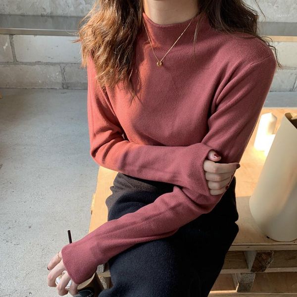 kezrea knit bottoming korean version of loose solid color women's shirts 2019 new autumn and winter women's round neck shirts1, White;black
kezrea knit bottoming korean version of loose solid color women's shirts 2019 new autumn and winter women's round neck shirts1, White;black