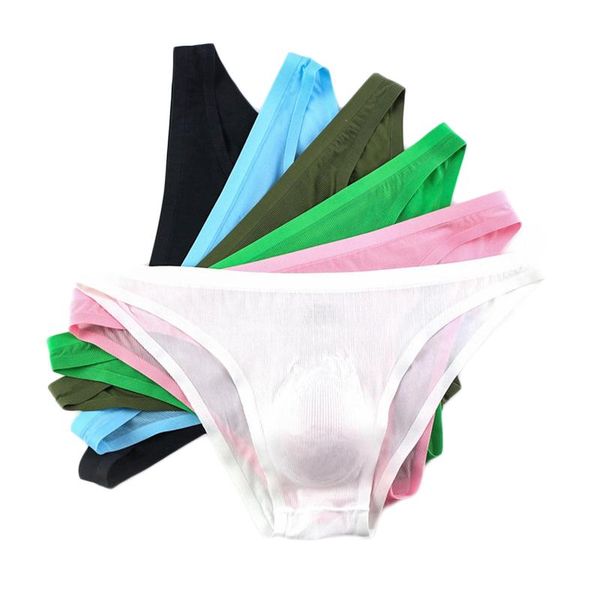 underpants 6pcs men's underwear ice silky briefs summer transparent low waist panties gay seamless silkly pants, Black;white
underpants 6pcs men's underwear ice silky briefs summer transparent low waist panties gay seamless silkly pants, Black;white